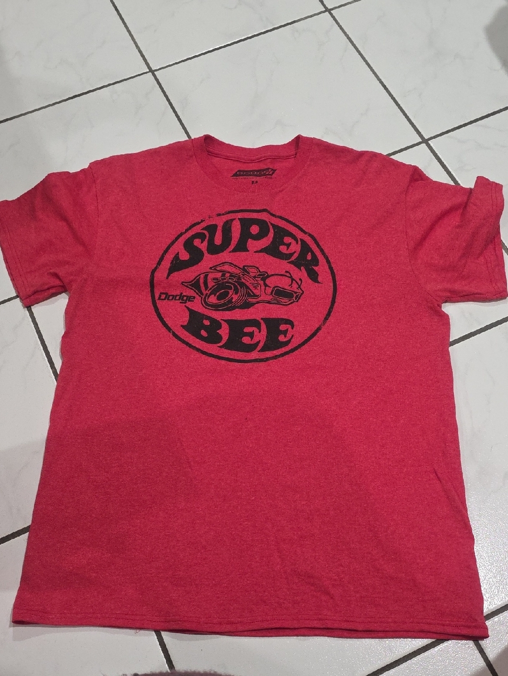 Dodge Super Bee Red Short Sleeve Graphic Tee